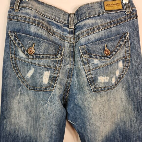 Men's Jordan Craig Distressed Jeans 36W x 34L - Picture 7 of 13